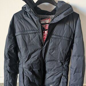 Black Oakley Ski/Snowboard Jacket w/ removable hoodie Size S